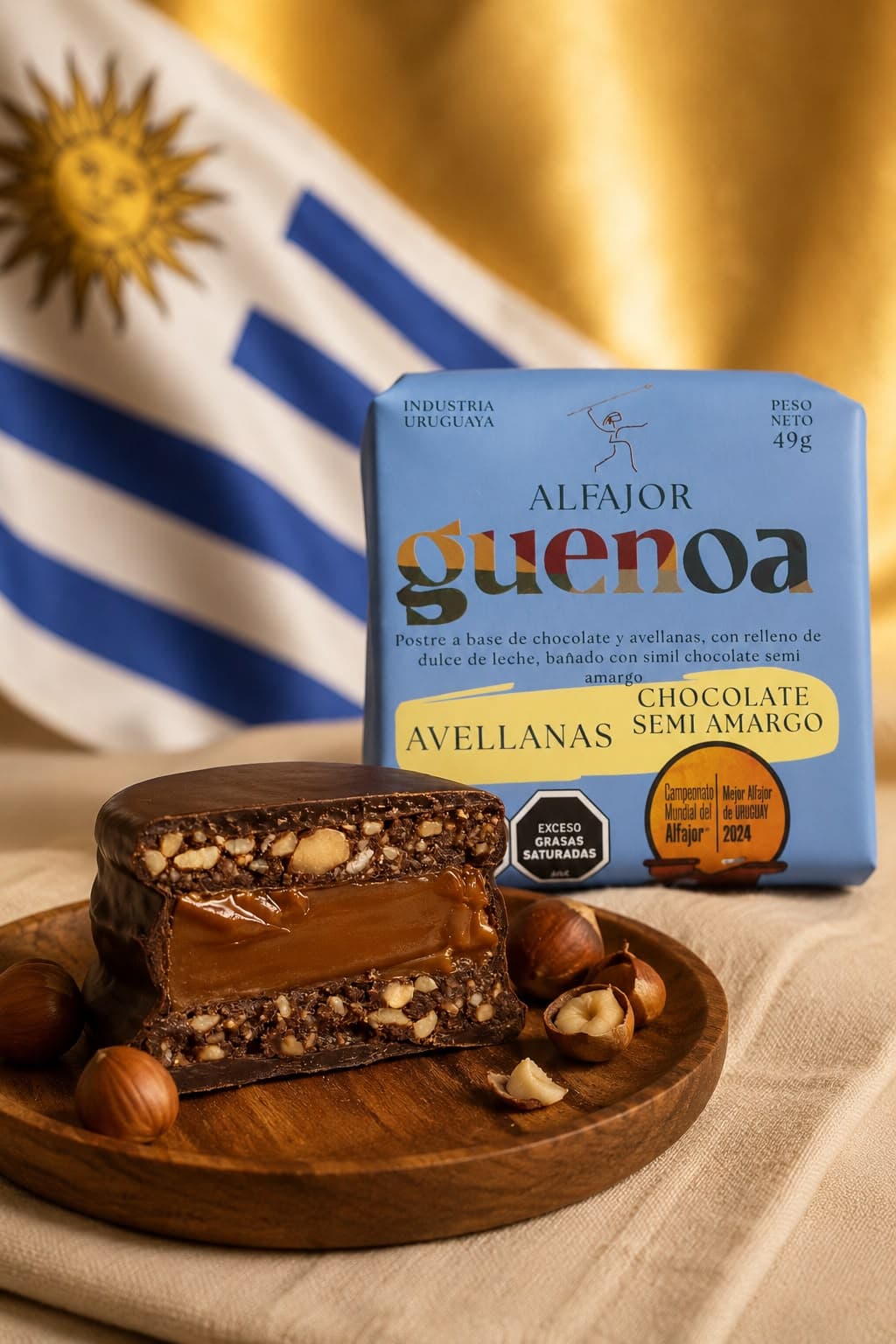 Alfajor de Avellanas